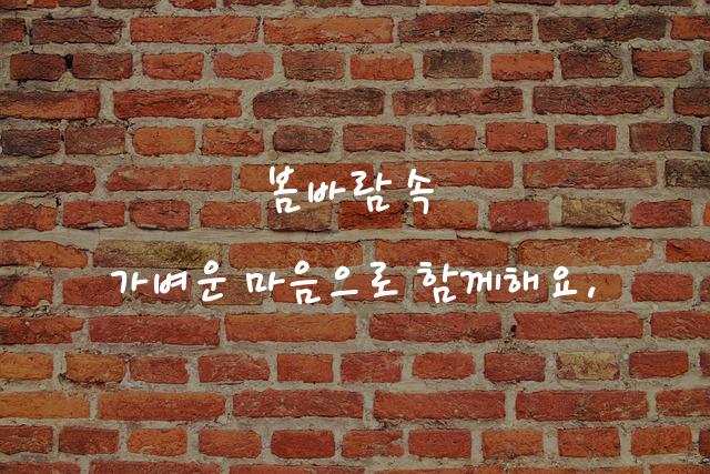 봄이조아