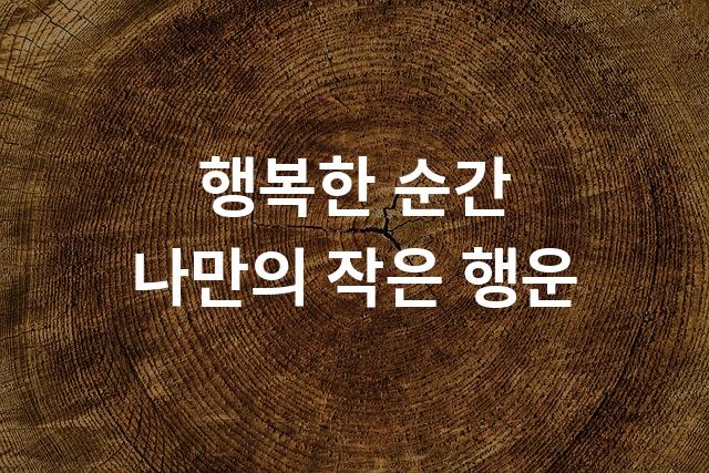 해피니스 산스
