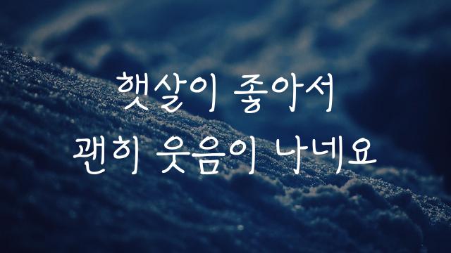 교보손글씨 2022 김혜남